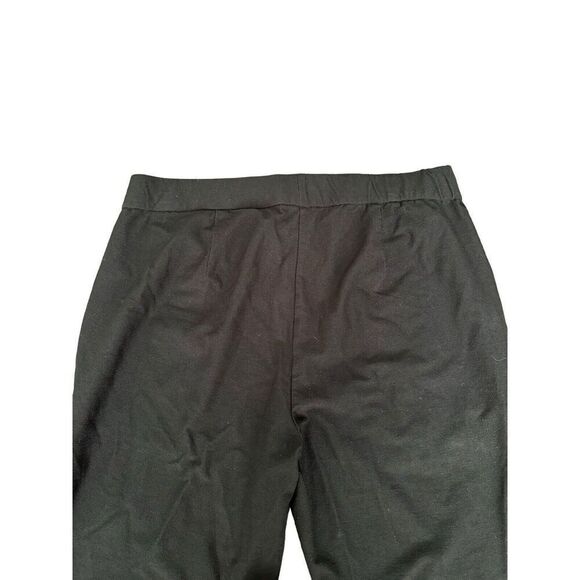 Eileen Fisher Women Pants Sz Small Black Pull on Stretch Viscose Nylon USA - Picture 10 of 10